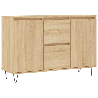 Sideboard Sonoma-Eiche 101,5x35x70 cm Holzwerkstoff