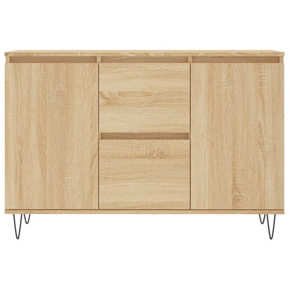 Sideboard Sonoma-Eiche 101,5x35x70 cm Holzwerkstoff