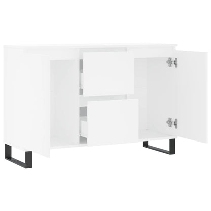 Sideboard Weiß 101,5x35x70 cm Holzwerkstoff