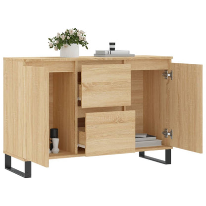 Sideboard Sonoma-Eiche 101,5x35x70 cm Holzwerkstoff