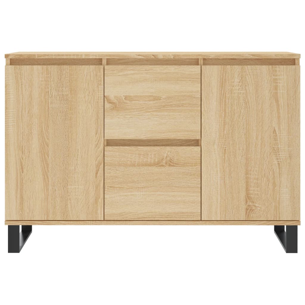 Sideboard Sonoma-Eiche 101,5x35x70 cm Holzwerkstoff