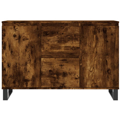 Sideboard Räuchereiche 101,5x35x70 cm Holzwerkstoff