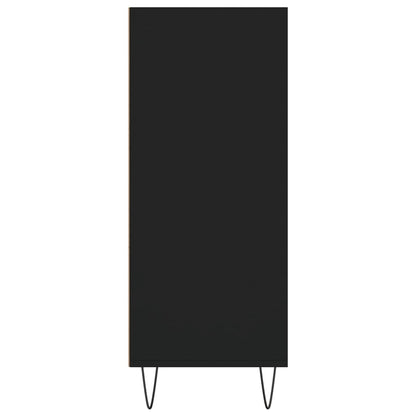 Highboard Schwarz 57x35x90 cm Holzwerkstoff