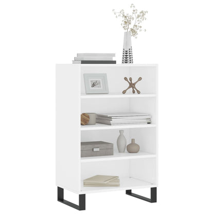 Highboard Weiß 57x35x90 cm Holzwerkstoff