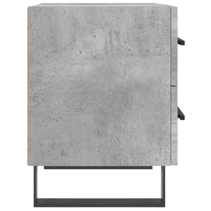 Nachttisch Betongrau 40x35x47,5 cm Holzwerkstoff