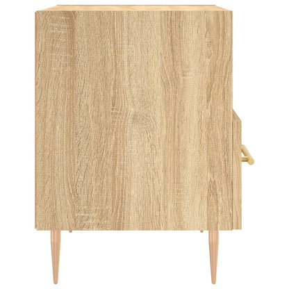Nachttische 2 Stk. Sonoma-Eiche 40x35x47,5 cm Holzwerkstoff