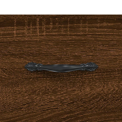 Nachttische 2Stk. Braun Eichen-Optik 40x35x47,5cm Holzwerkstoff