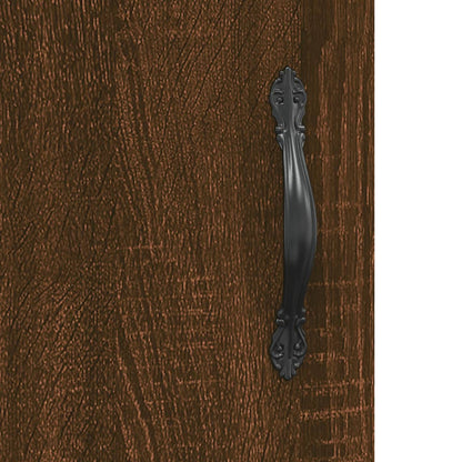Nachttische 2 Stk. Braun Eichen-Optik 40x40x50 cm Holzwerkstoff