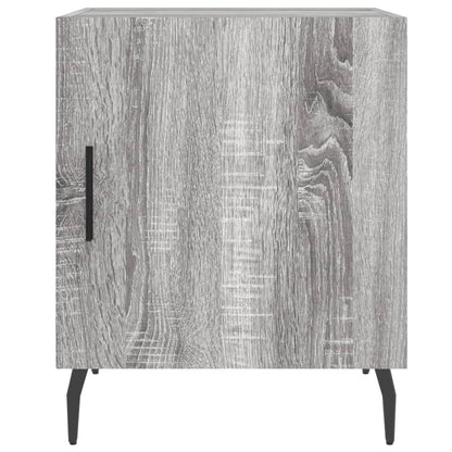 Nachttisch Grau Sonoma 40x40x50 cm Holzwerkstoff
