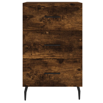 Nachttisch Räuchereiche 40x40x66 cm Holzwerkstoff