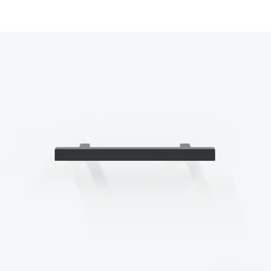 Nachttisch Weiß 40x40x66 cm Holzwerkstoff