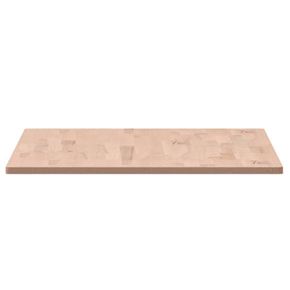 Tischplatte 100x60x1,5 cm Rechteckig Massivholz Buche