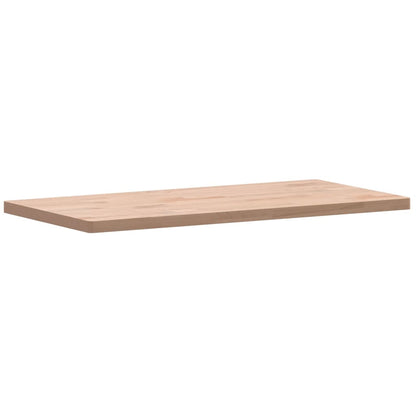 Tischplatte 80x40x2,5 cm Rechteckig Massivholz Buche