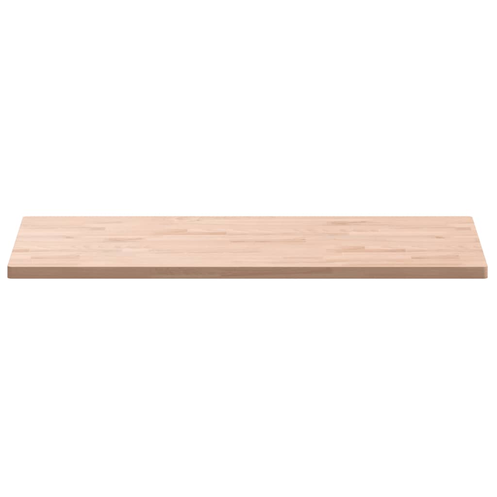 Tischplatte 100x50x2,5 cm Rechteckig Massivholz Buche