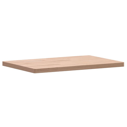 Tischplatte 60x40x2,5 cm Rechteckig Massivholz Buche
