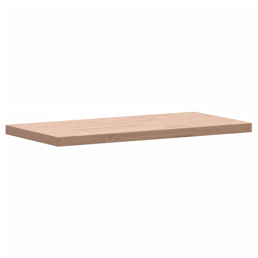 Tischplatte 100x50x4 cm Rechteckig Massivholz Buche