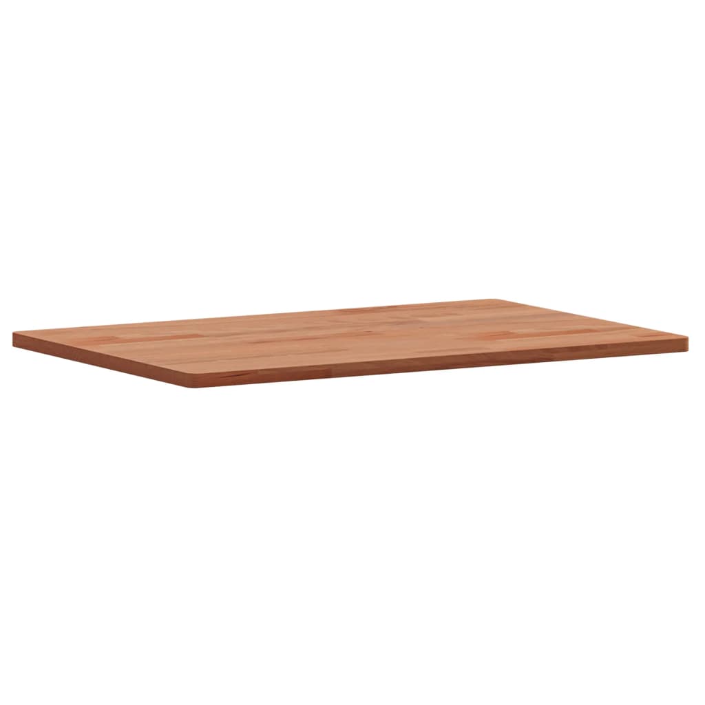 Tischplatte 60x40x1,5 cm Rechteckig Massivholz Buche