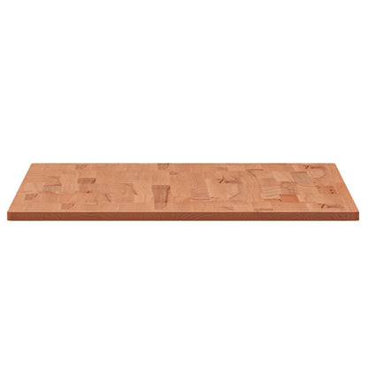 Tischplatte 100x60x1,5 cm Rechteckig Massivholz Buche