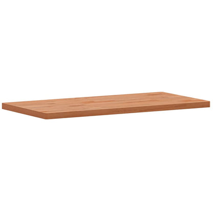 Tischplatte 80x40x2,5 cm Rechteckig Massivholz Buche