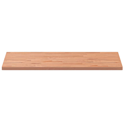 Tischplatte 100x60x2,5 cm Rechteckig Massivholz Buche