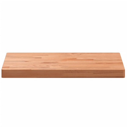 Tischplatte 80x40x4 cm Rechteckig Massivholz Buche