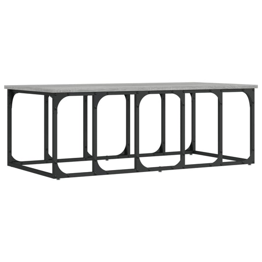 Couchtisch Grau Sonoma 100x50x35,5 cm Holzwerkstoff