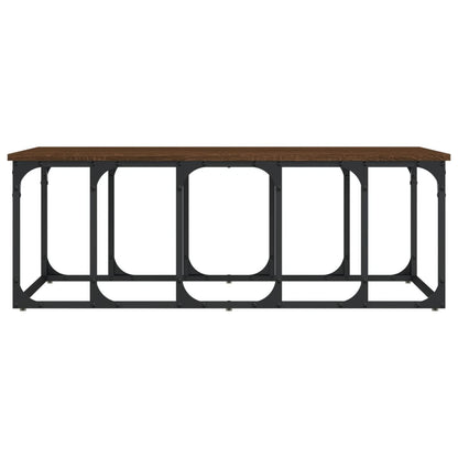 Couchtisch Braun Eichen-Optik 100x50x35,5 cm Holzwerkstoff