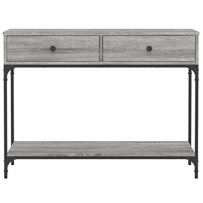 Konsolentisch Grau Sonoma 100x34,5x75 cm Holzwerkstoff