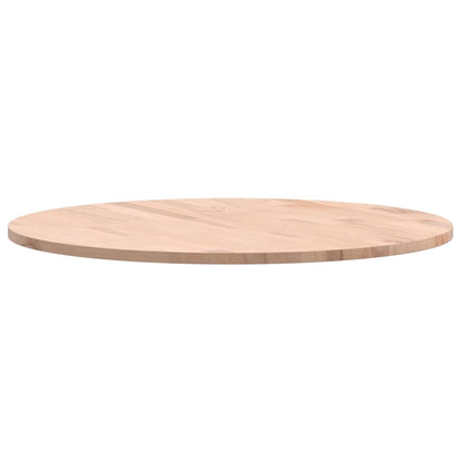 Tischplatte Ø60x1,5 cm Rund Massivholz Buche