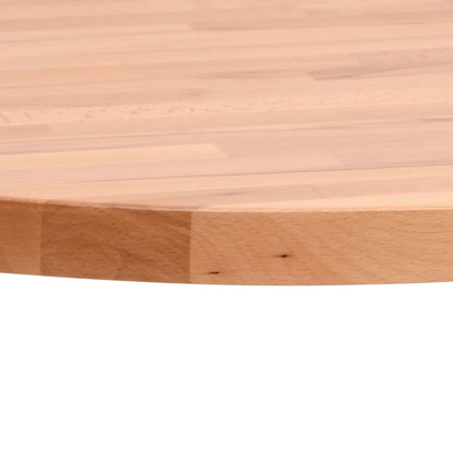 Tischplatte Ø30x1,5 cm Rund Massivholz Buche