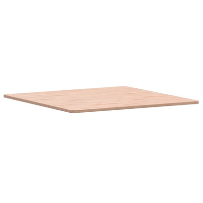 Tischplatte 80x80x1,5 cm Quadratisch Massivholz Buche