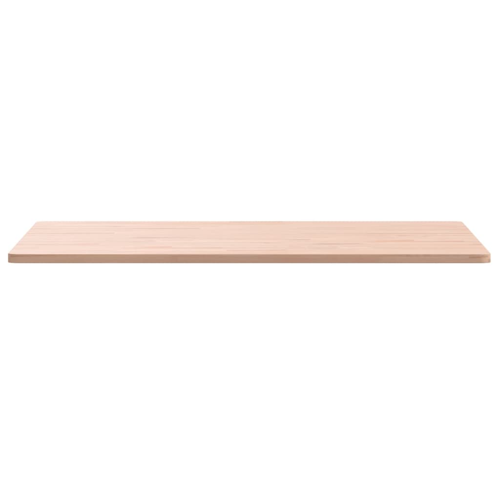 Tischplatte 80x80x1,5 cm Quadratisch Massivholz Buche