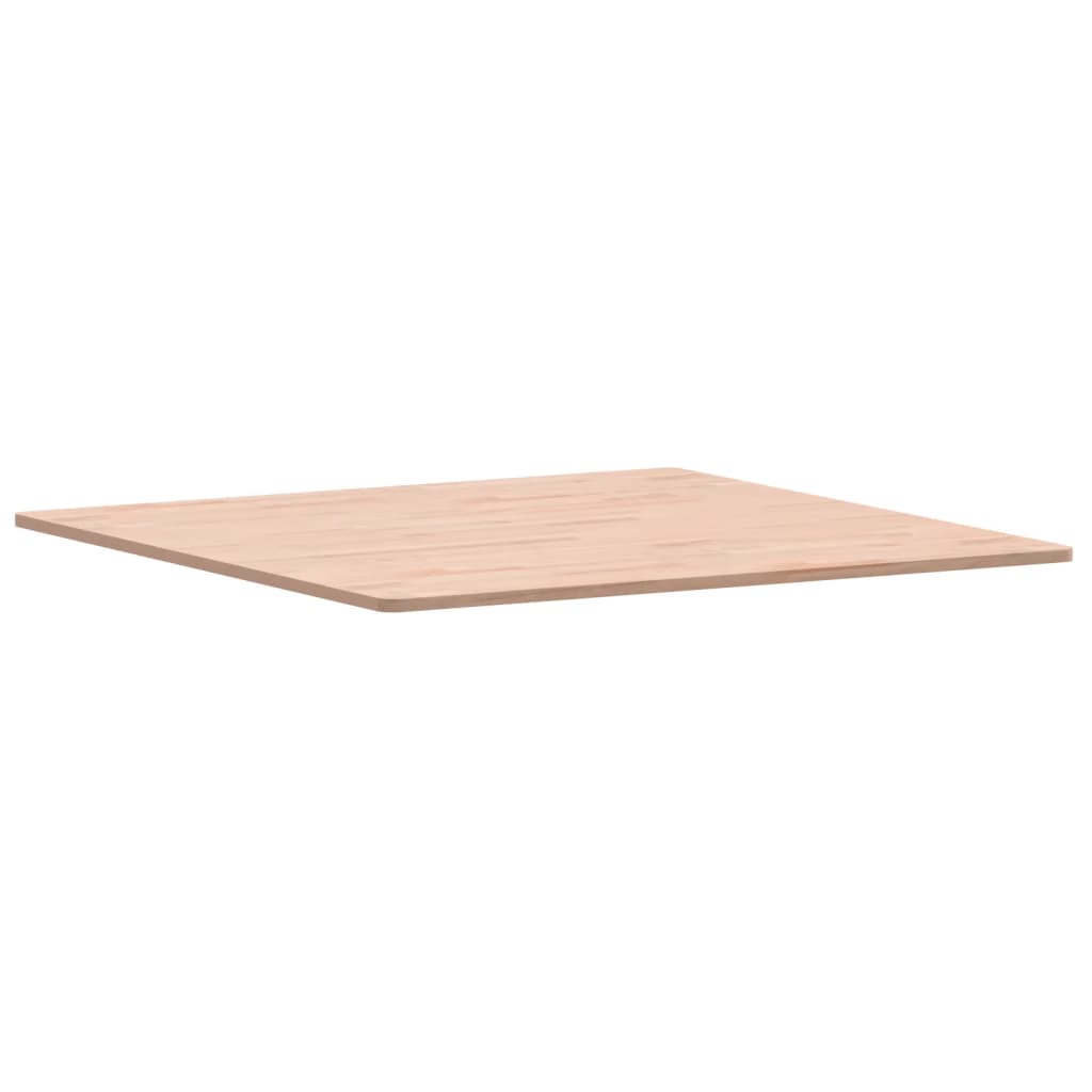 Tischplatte 90x90x1,5 cm Quadratisch Massivholz Buche