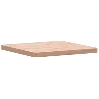 Tischplatte 40x40x2,5 cm Quadratisch Massivholz Buche