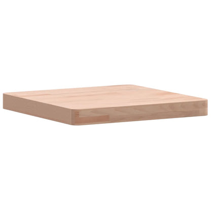 Tischplatte 40x40x4 cm Quadratisch Massivholz Buche