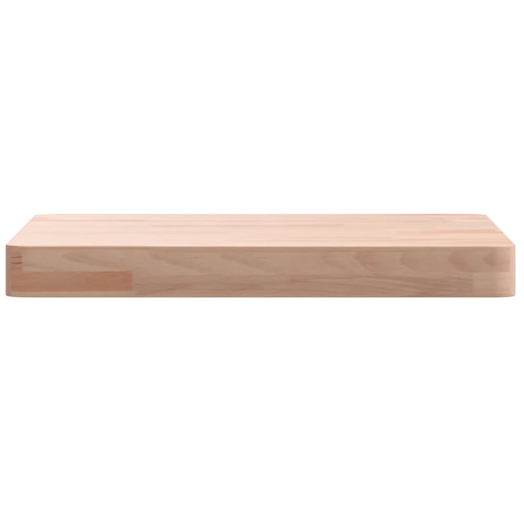 Tischplatte 40x40x4 cm Quadratisch Massivholz Buche