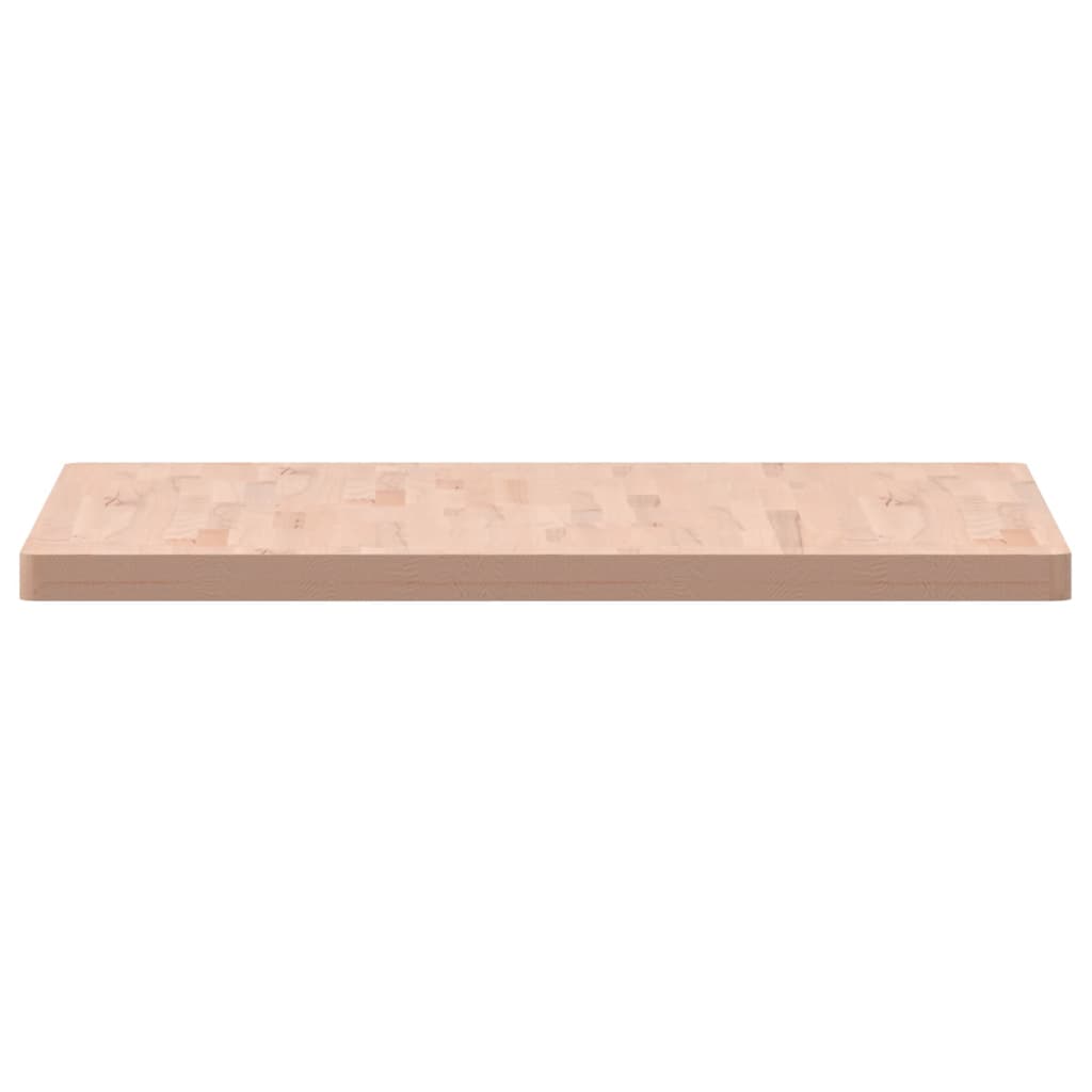 Tischplatte 90x90x4 cm Quadratisch Massivholz Buche