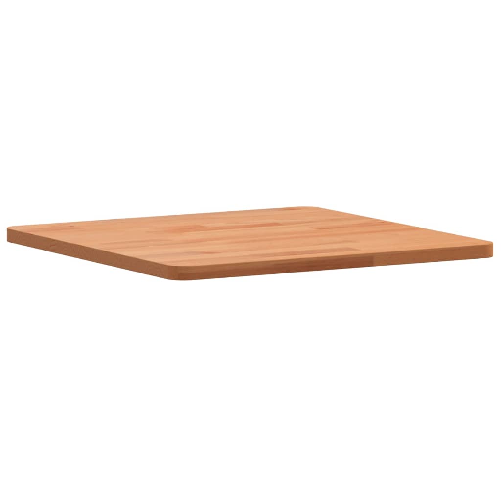 Tischplatte 40x40x1,5 cm Quadratisch Massivholz Buche