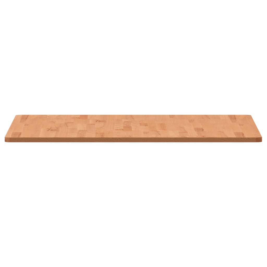 Tischplatte 80x80x1,5 cm Quadratisch Massivholz Buche