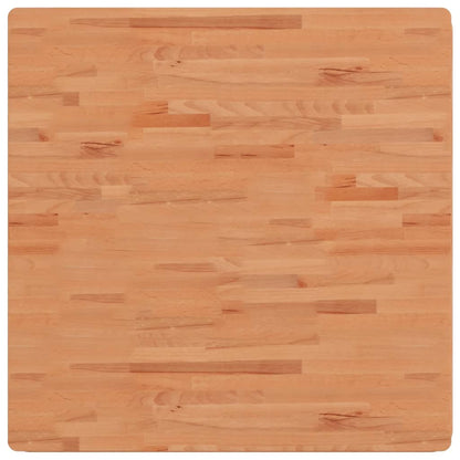 Tischplatte 90x90x1,5 cm Quadratisch Massivholz Buche
