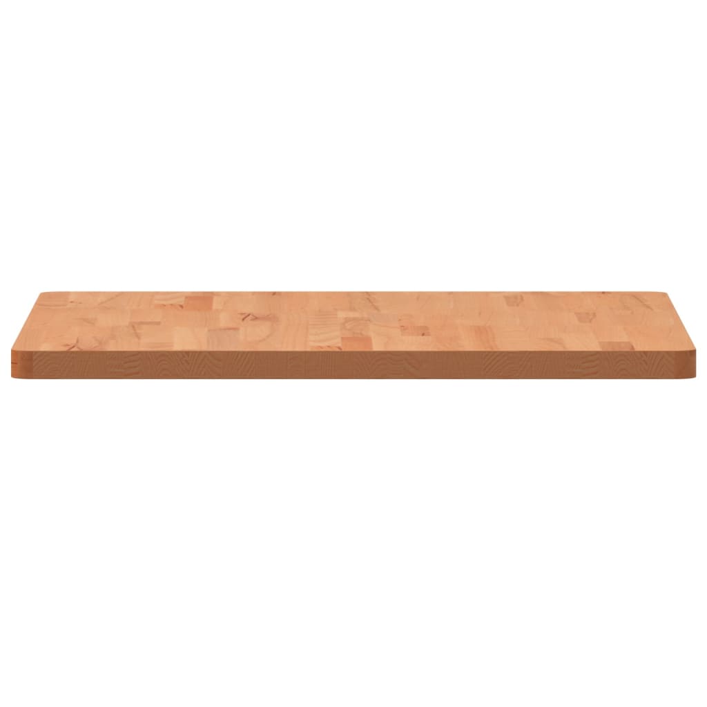 Tischplatte 60x60x2,5 cm Quadratisch Massivholz Buche