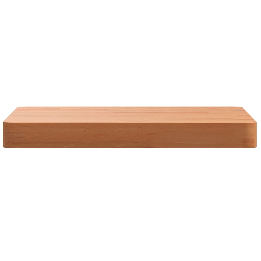 Tischplatte 40x40x4 cm Quadratisch Massivholz Buche
