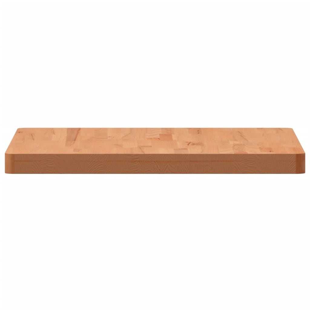 Tischplatte 60x60x4 cm Quadratisch Massivholz Buche