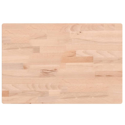 Waschtischplatte 60x40x2,5 cm Massivholz Buche