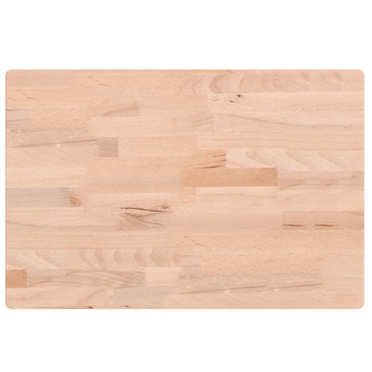 Waschtischplatte 60x40x2,5 cm Massivholz Buche