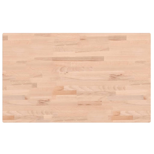 Waschtischplatte 100x60x2,5 cm Massivholz Buche