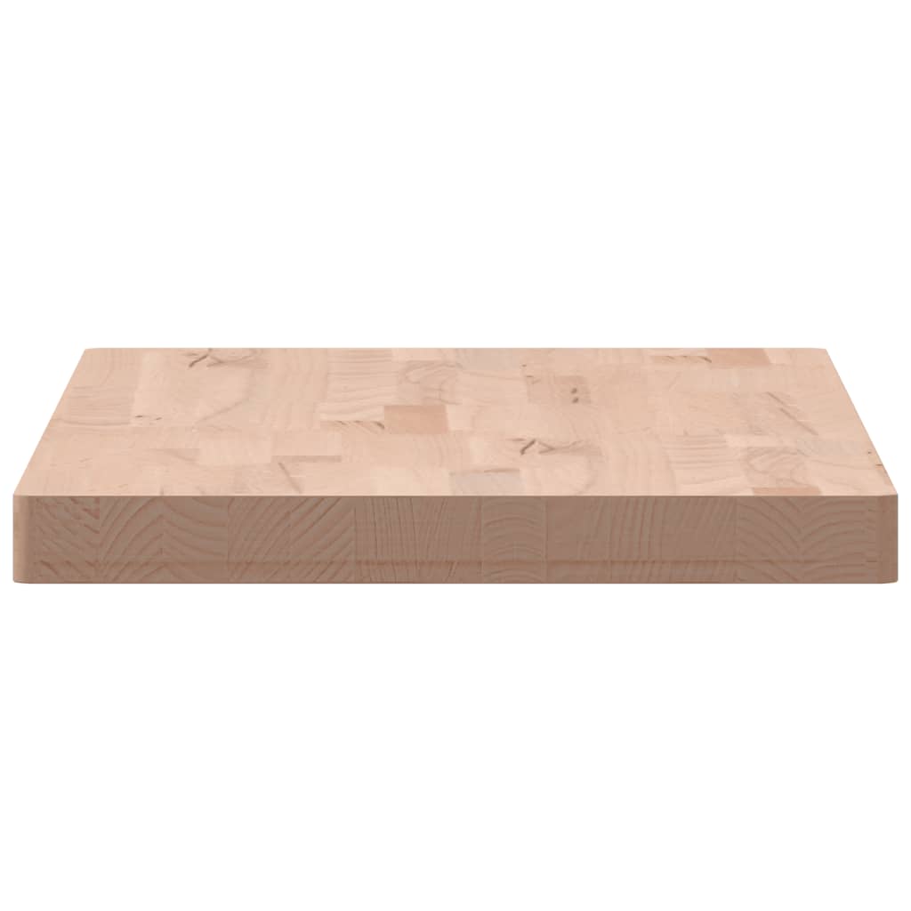 Waschtischplatte 100x50x4 cm Massivholz Buche