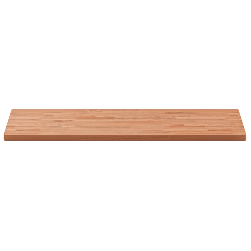 Waschtischplatte 100x50x2,5 cm Massivholz Buche