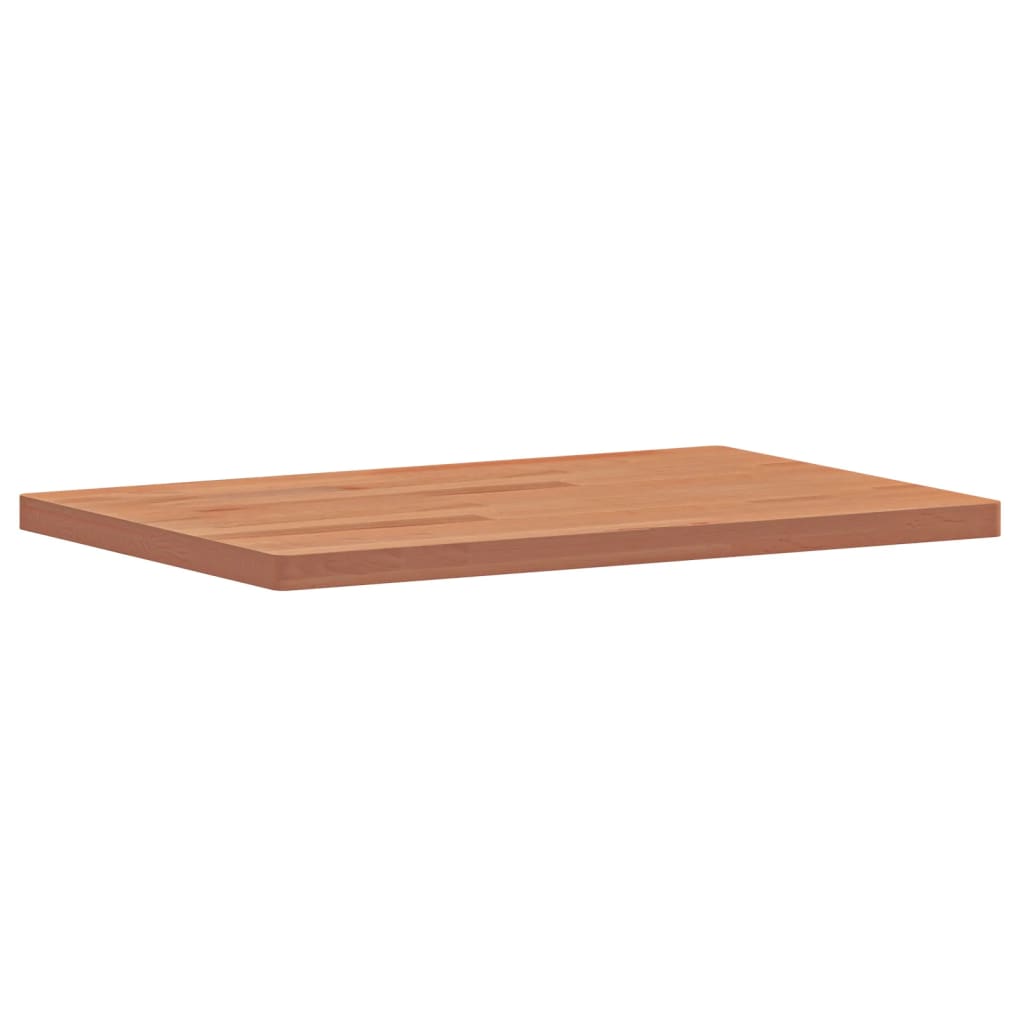Waschtischplatte 60x40x2,5 cm Massivholz Buche