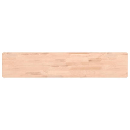 Wandregal 100x20x4 cm Massivholz Buche